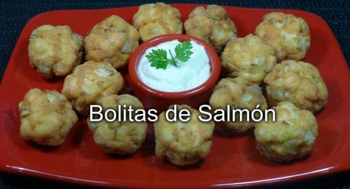 Bolitas de salmón receta casera