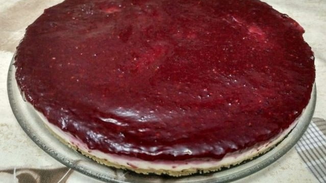 Ya está hecha nuestra rica y sencilla tarta de queso con Thermomix