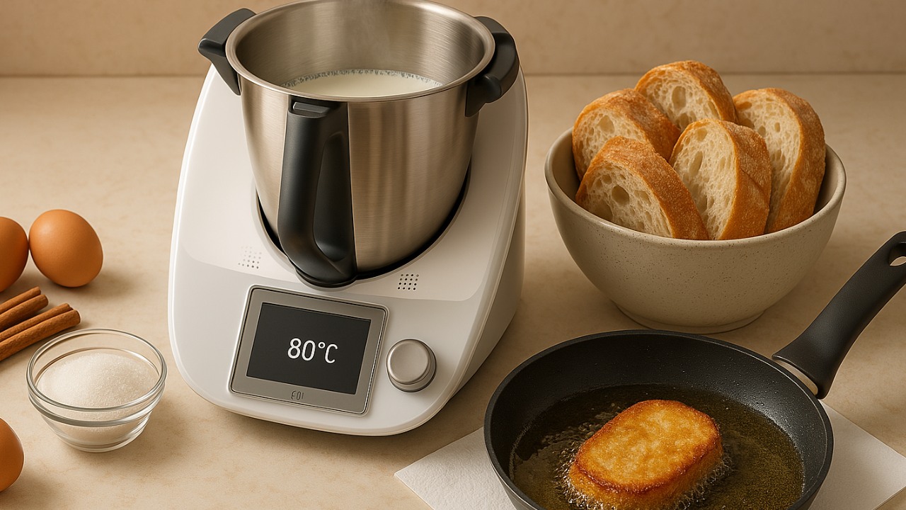 consejos para hacer las mejores torrijas con el robot de cocina Thermomix
