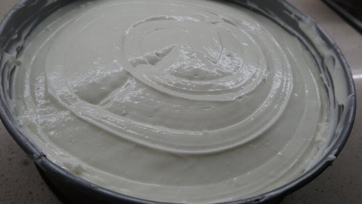 Hacer la crema de queso para la cobertura