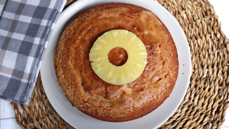 enfriar desmoldar bizcocho pina receta casera