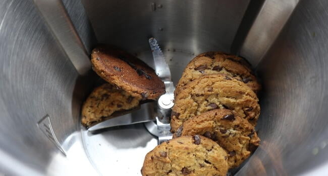 Triturar las galletas Cookies