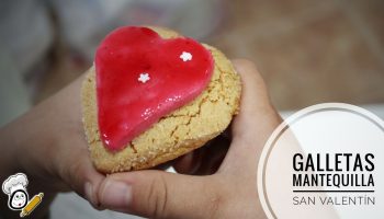 Como hacer Galletas de mantequilla San Valentín