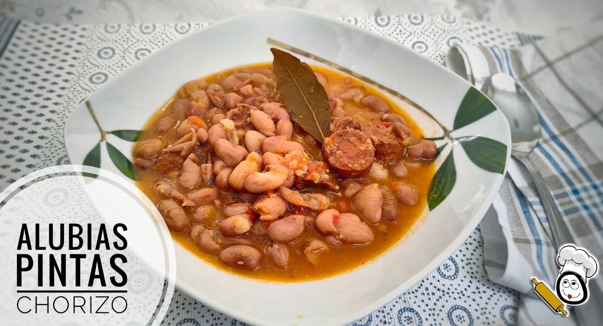 Como hacer la receta de judías pintas con chorizo en Thermomix
