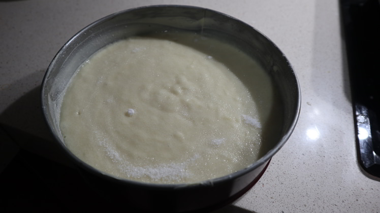 hornear 170 grados bizcocho pina