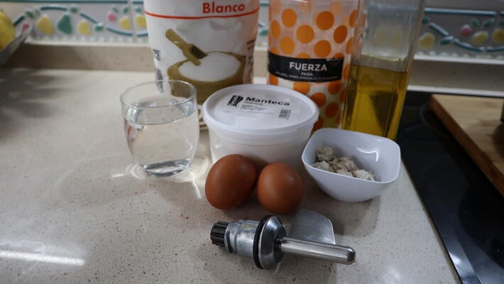 Ingredientes necesarios para hacer ensaimada en Mambo