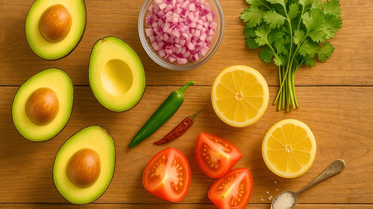 ingredientes guacamole thermomix