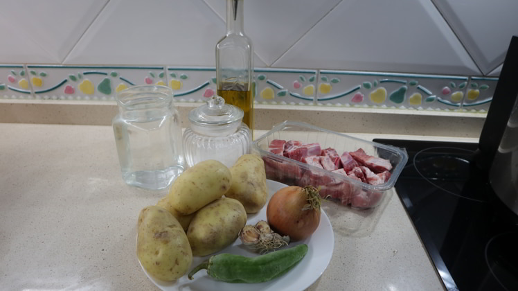 ingredientes guiso patatas costillas olla gm