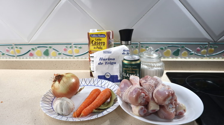 ingredientes muslo pollo salsa casera