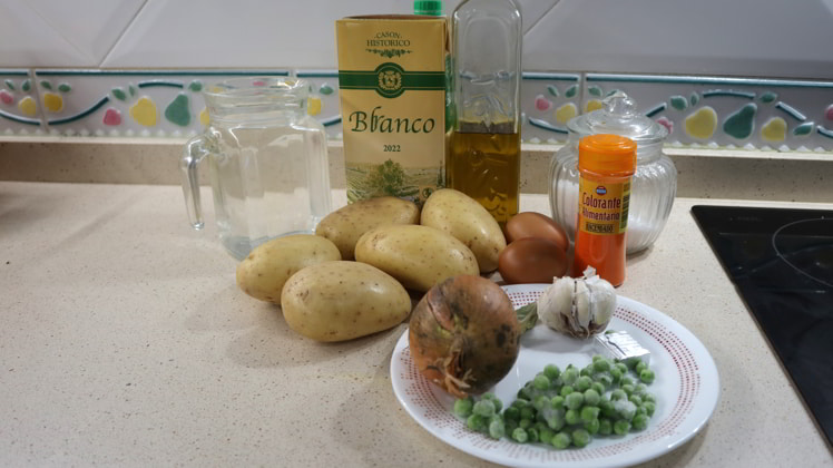 ingredientes patatas guisadas huevo receta casera