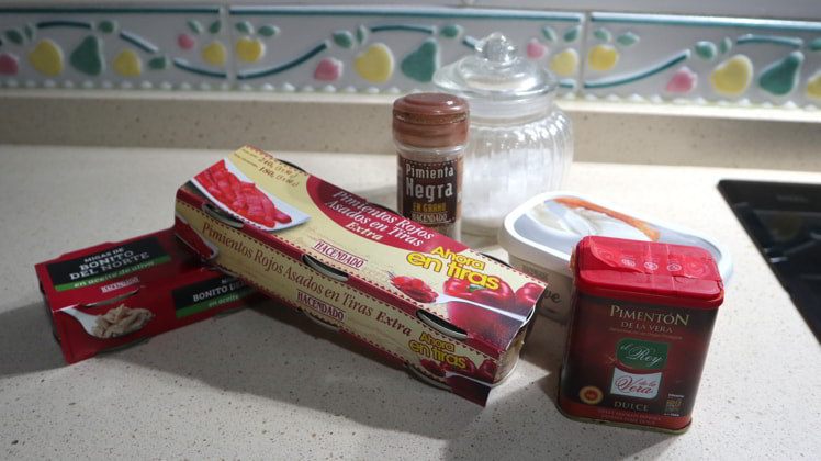 ingredientes pate pimiento piquillo atun thermomix