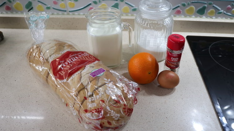 ingredientes torrijas sanas freidora aire