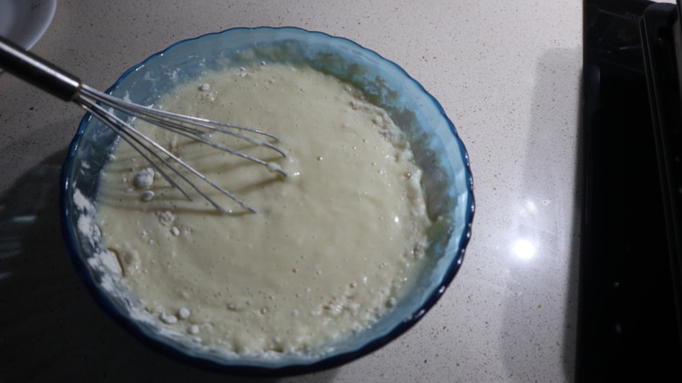 integrar harina mezcla pina