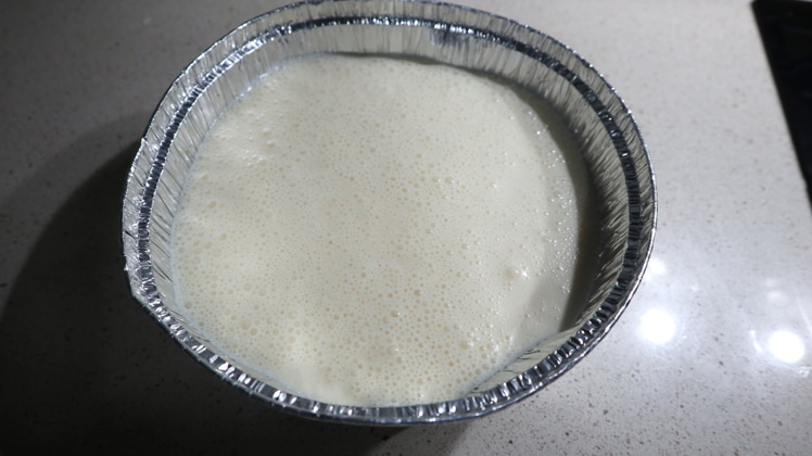masa tarta queso molde freidora