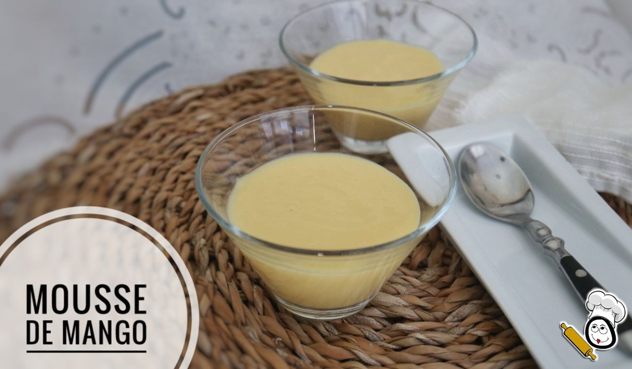 Como hacer la receta mousse de mango en Thermomix