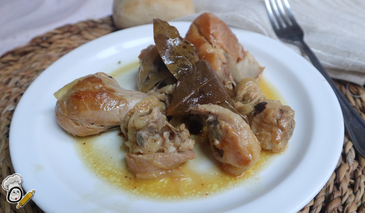 muslo pollo salsa abuela receta casera