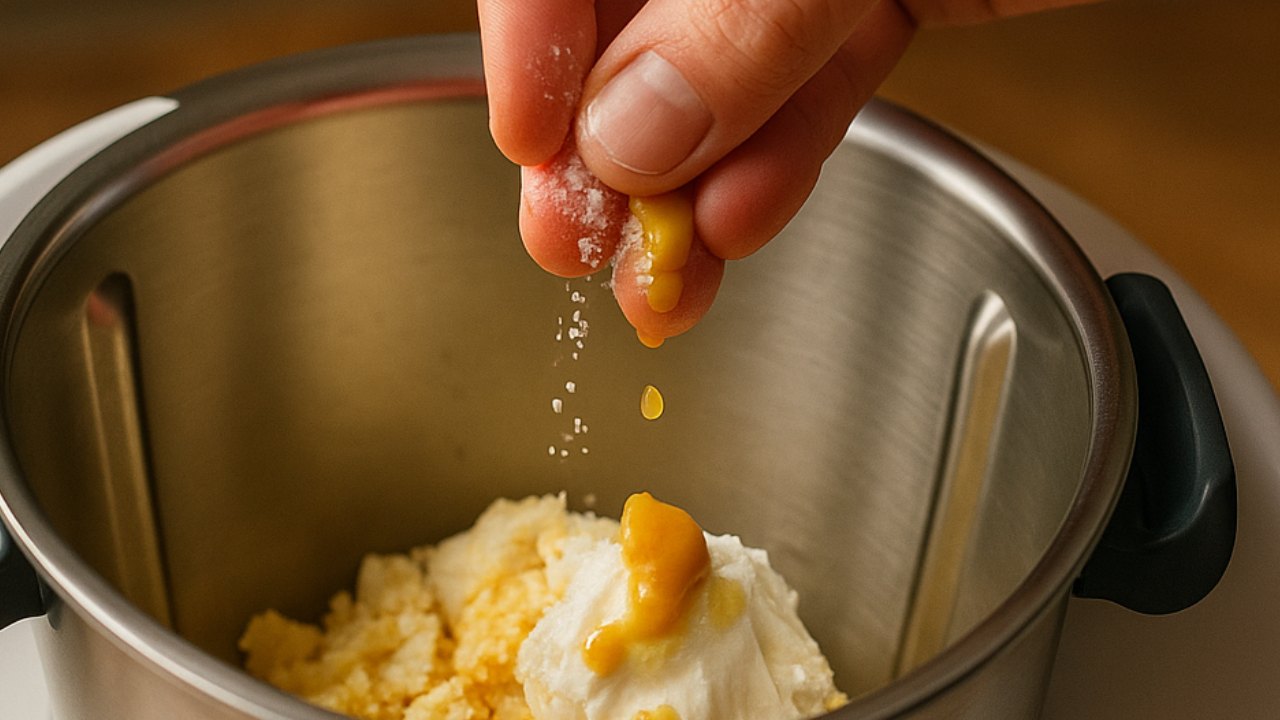 paso para hacer la mahonesa ligera en thermomix