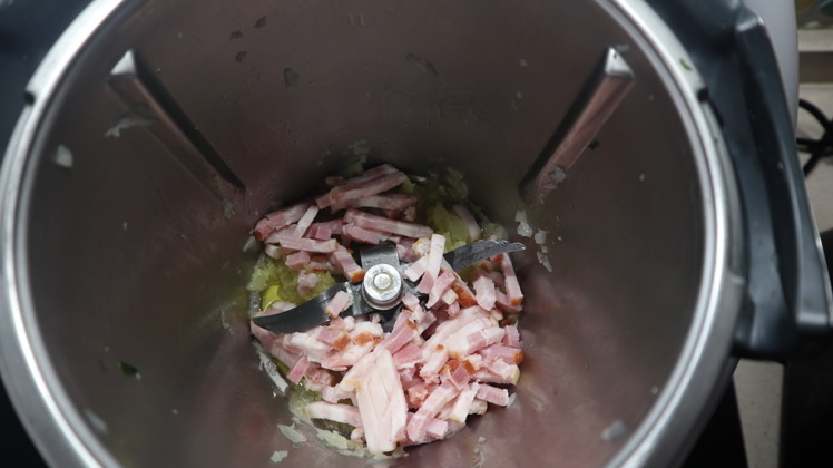 pasta nido en thermomix carbonara preparacion