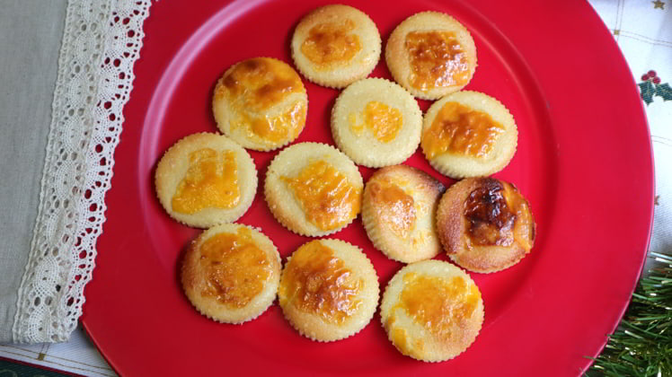 pastas almendra horneadas receta navidena