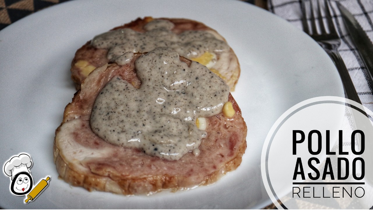 Cómo hacer pollo asado relleno de qeso y huevo del Mercadona