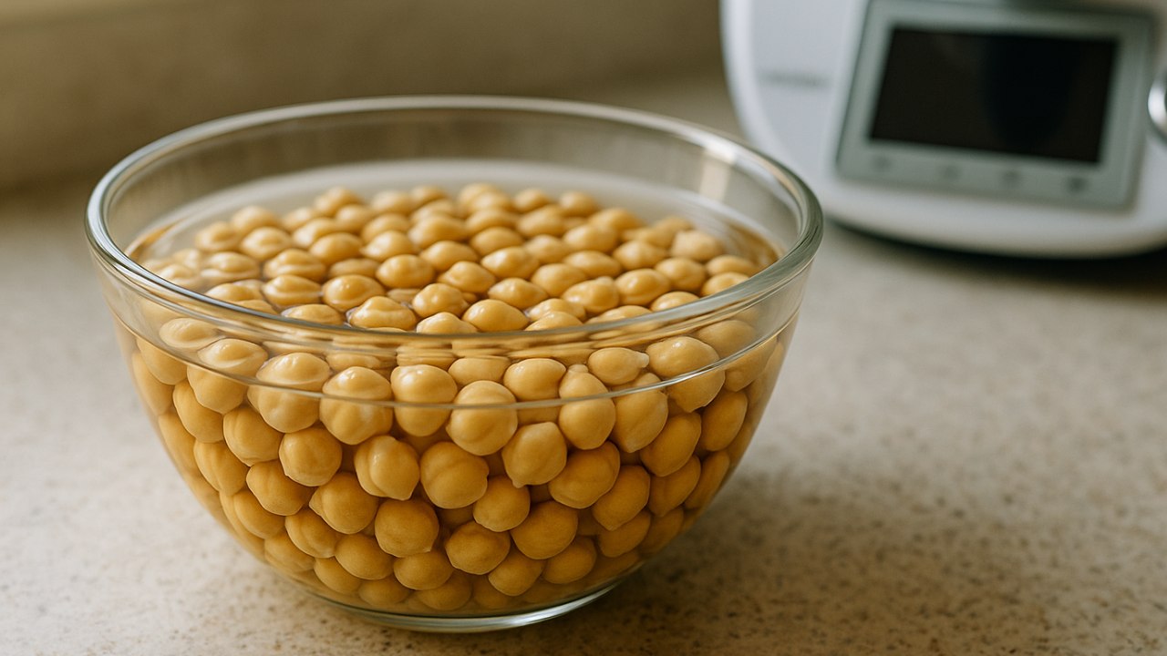 poner los garbanzos en remojo