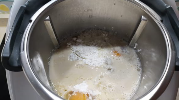 Mezclar la horchata con los demás ingredientes