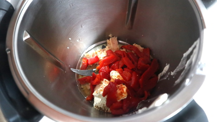 preparacion pate piquillo atun thermomix receta