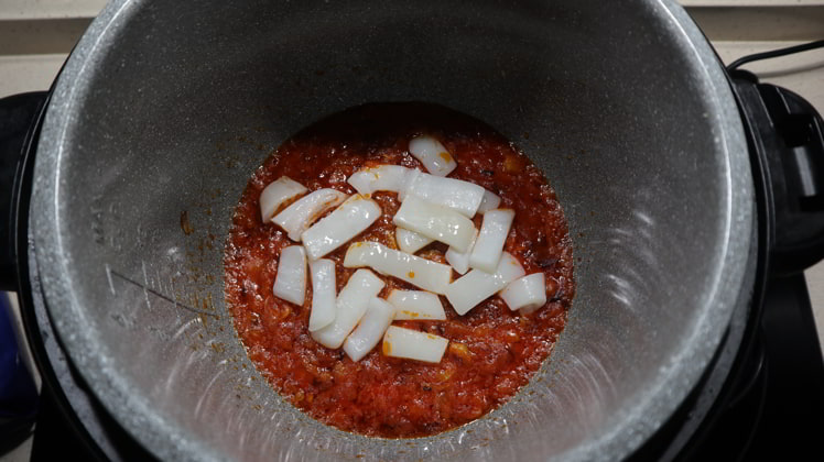 preparar garbanzos arroz pescado olla gm