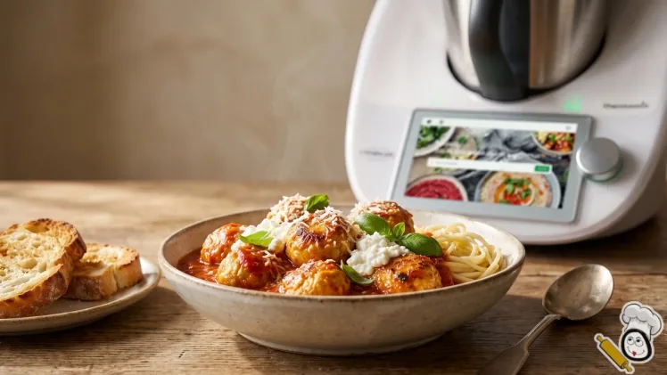 receta albondigas de pollo hailey biber thermomix