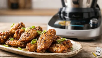 receta alitas de pollo salsa soja miel limon mambo cecotec