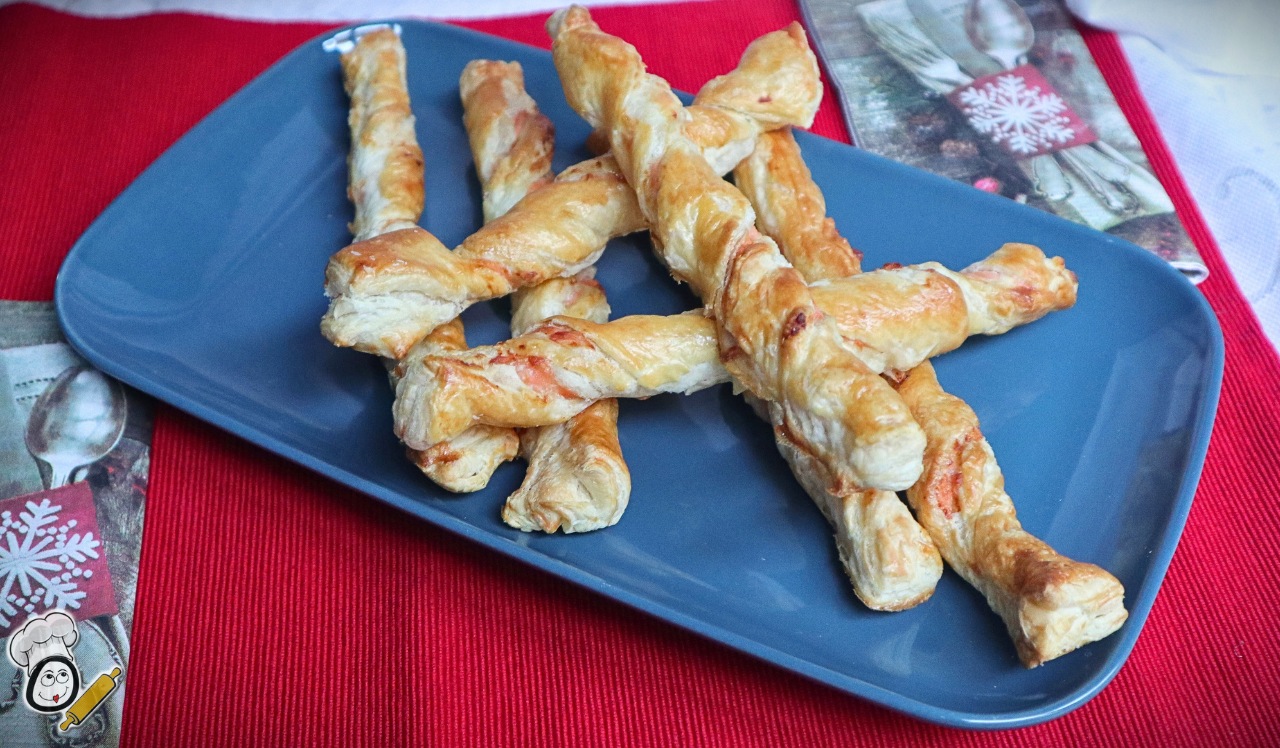 receta aperitivo hojaldre salmon queso freidora aire