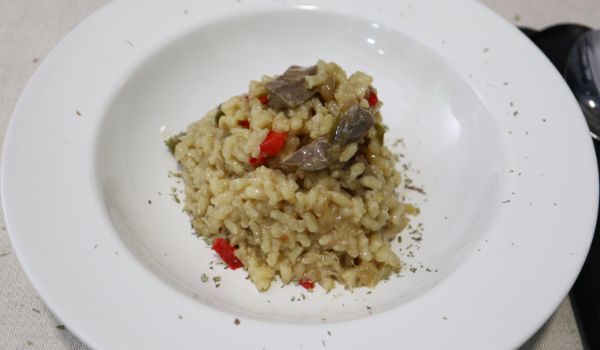 Receta `para hacer receta casera con arroz e hígado