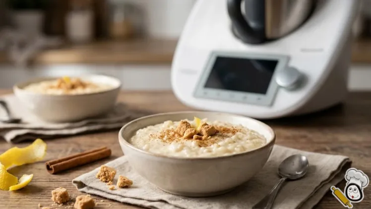 receta arroz con leche turron jijona thermomix