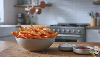 receta bastoncillos boniato frito freidora de aire