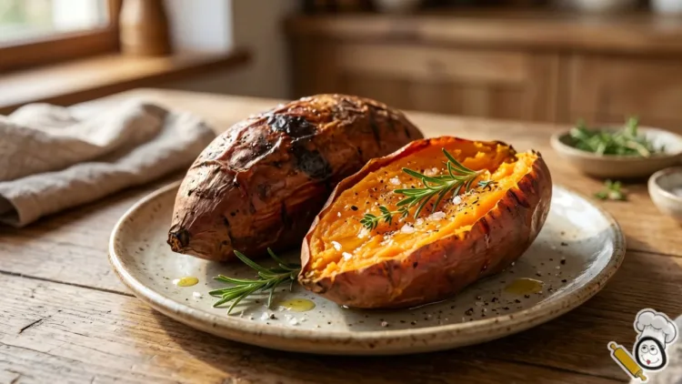 receta boniato asado freidora de aire