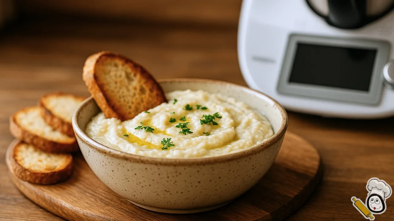 receta brandada bacalao thermomix