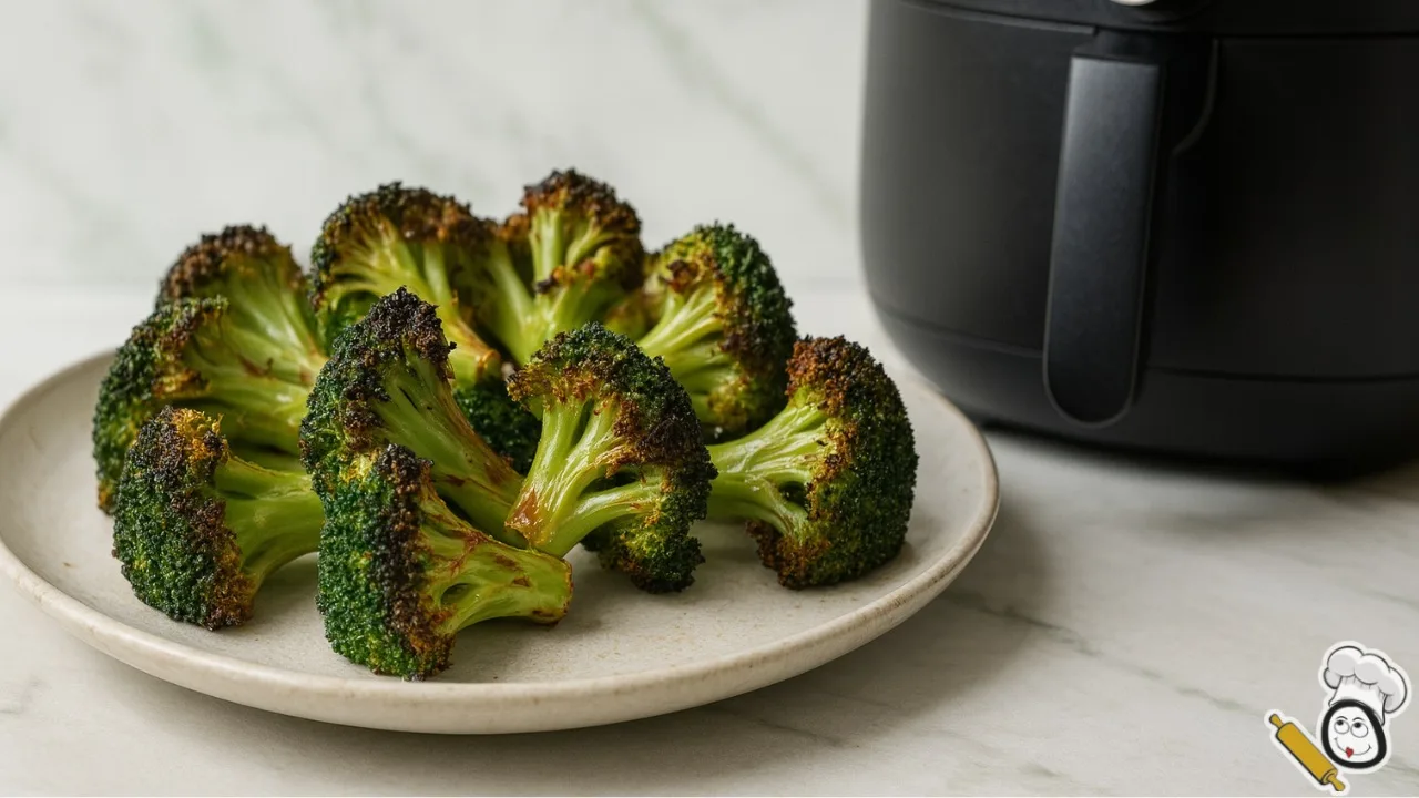 receta brocoli freidora de aire