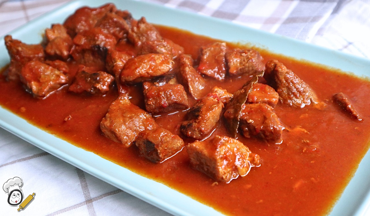 receta carne en salsa magra casera facil