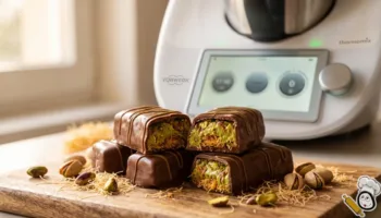 receta chocolate de dubai con pistacho