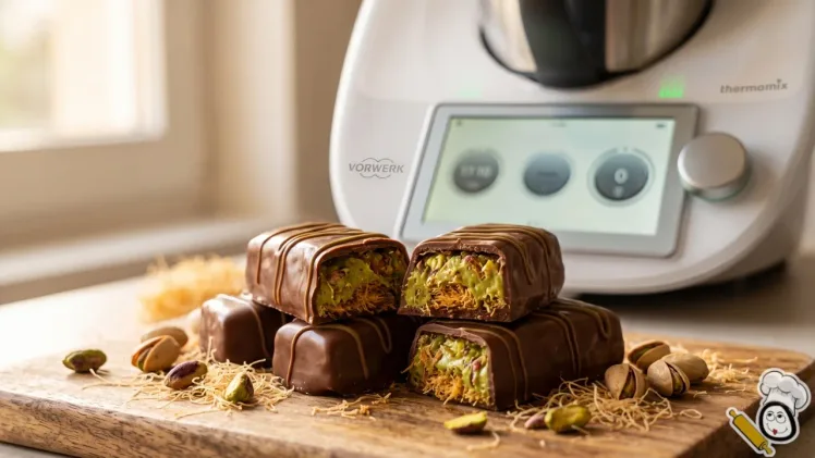 receta chocolate de dubai con pistacho