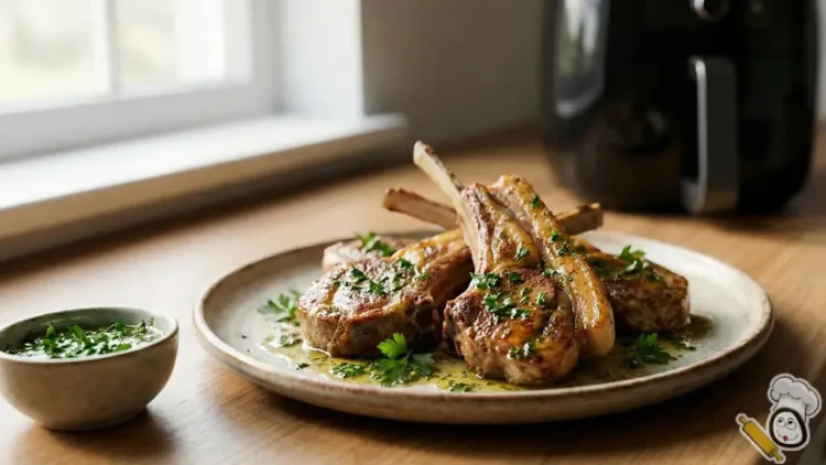 receta chuletas cordero freidora de aire sin aceite