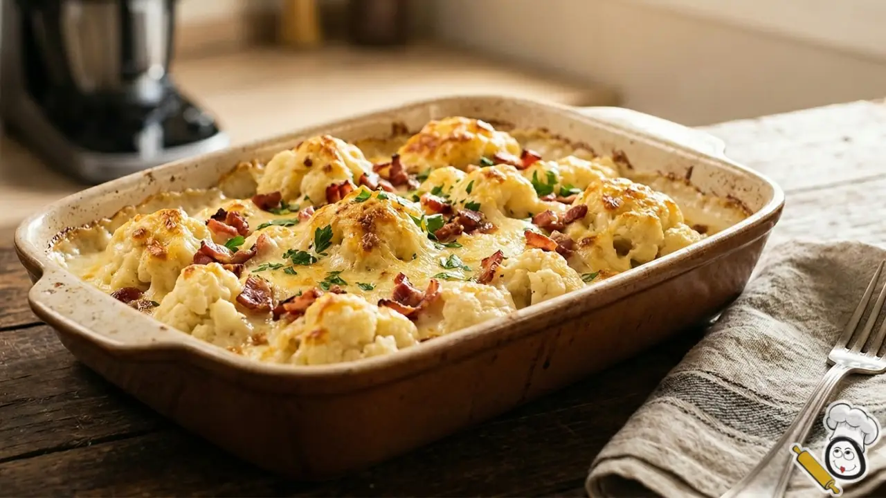 receta coliflor bechamel mambo cecotec