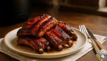 receta costilla freidora de aire