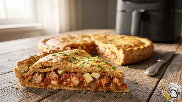 receta empanada freidora de aire