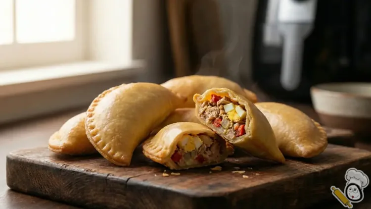 receta empanadillas fritas freidora de aceite
