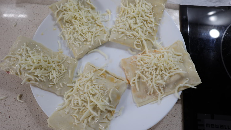 receta facil napolitanas hojaldre jamon york queso