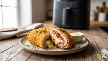 receta flamenquin en la freidora de aire