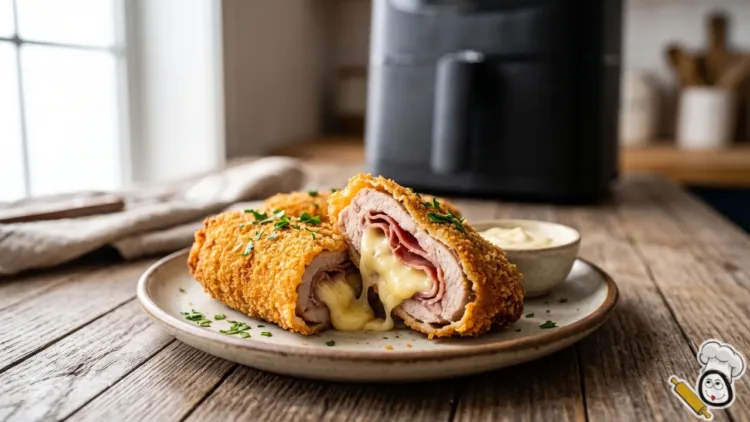 receta flamenquin en la freidora de aire