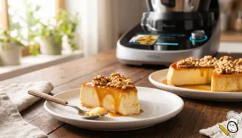 receta flan de queso en mambo cecotec