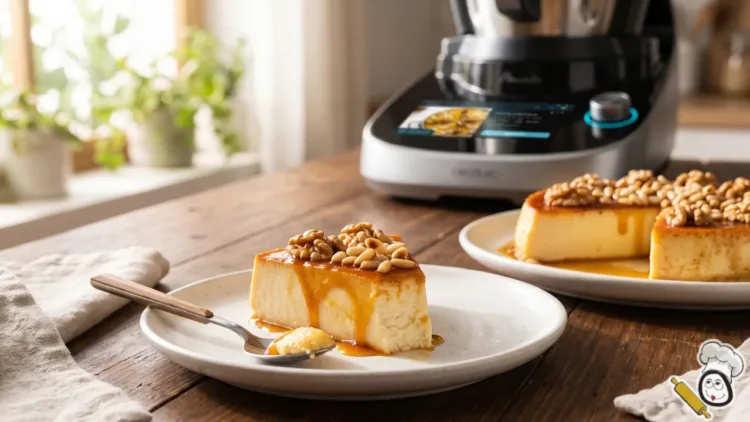 receta flan de queso en mambo cecotec